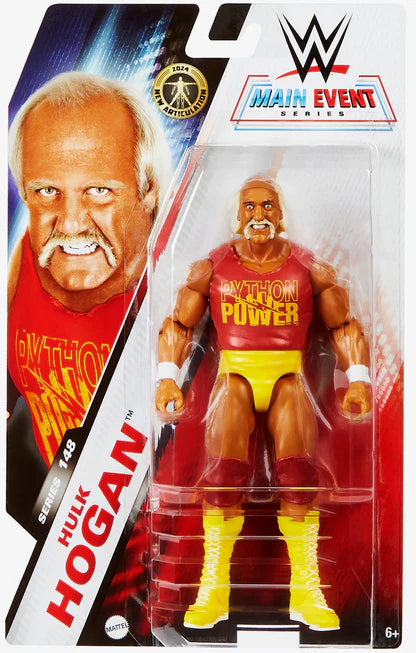 WWE MAIN EVENT SERIES FIGURE - HULK HOGAN 148 - Toyworld Frankston