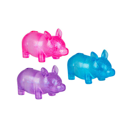 SMOOSHOS SUPER SQUEEZE GLOW IN THE DARK PIG