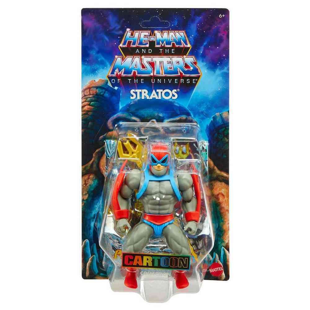 HE-MAN AND THE MASTERS OF THE UNIVERSE - CARTOON COLLECTION STRATOS - Toyworld Frankston