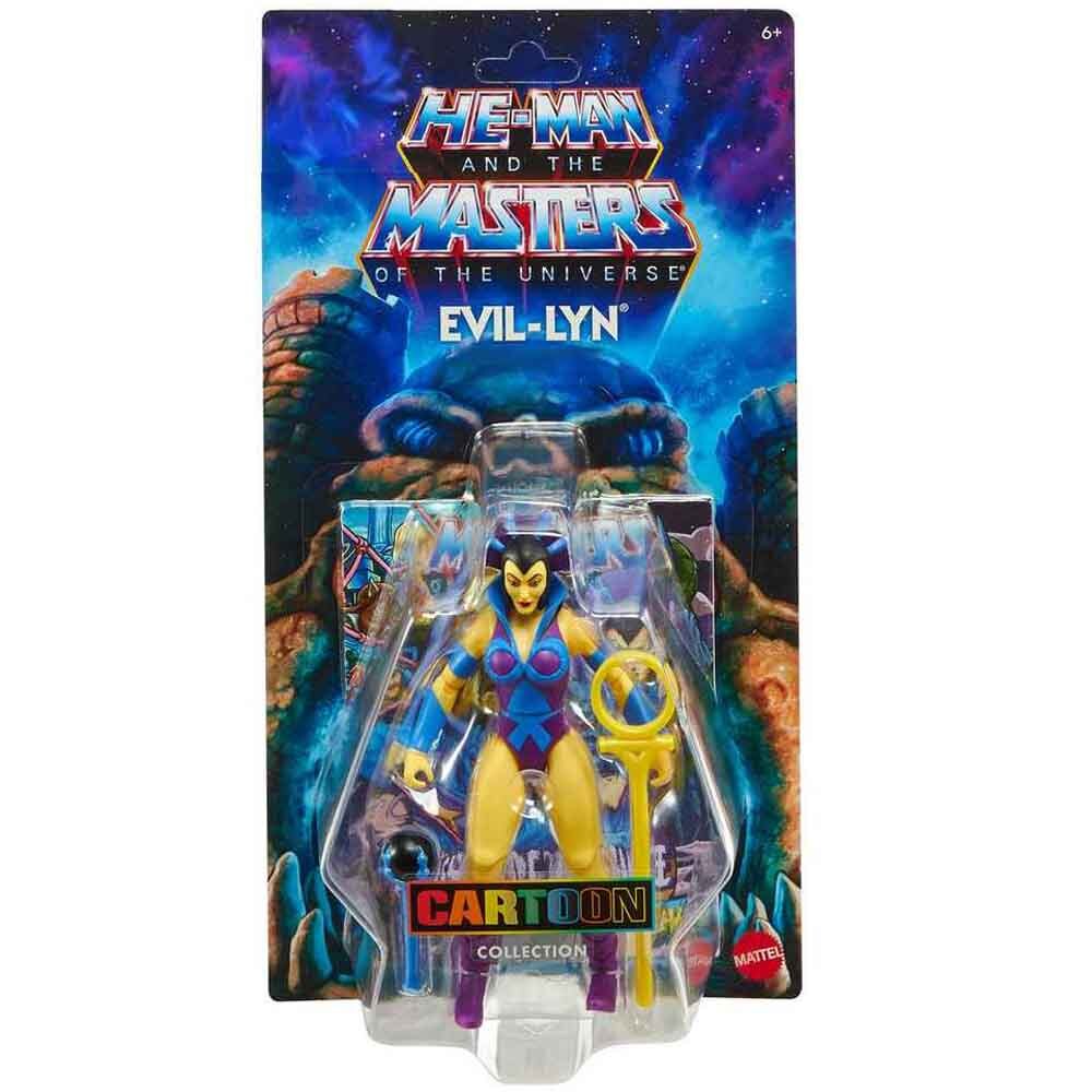 HE-MAN MASTERS OF THE UNIVERSE ORIGINS FIGURINE - EVIL-LYN - CARTOON COLLECTION - Toyworld Frankston