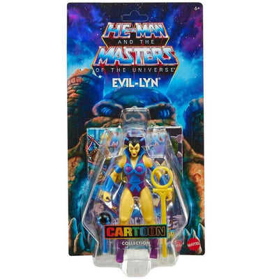 HE-MAN MASTERS OF THE UNIVERSE ORIGINS FIGURINE - EVIL-LYN - CARTOON COLLECTION - Toyworld Frankston