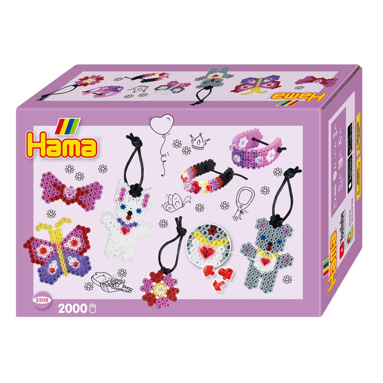 HAMA GIFT BOX - FASHION ACCESSORIES 2000PCS - Toyworld Frankston