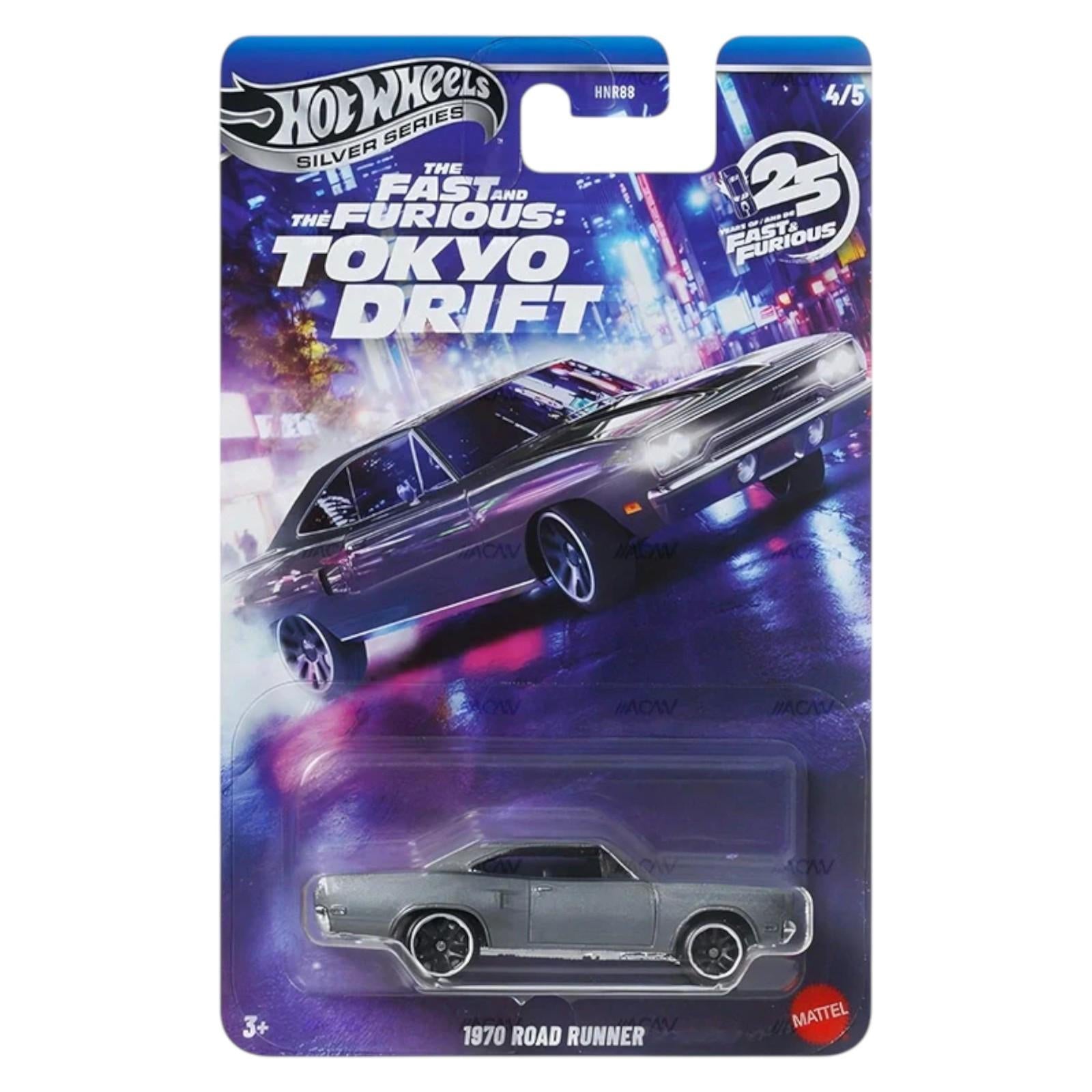 HOT WHEELS FAST & FURIOUS TOKYO DRIFT - 1970 ROAD RUNNER