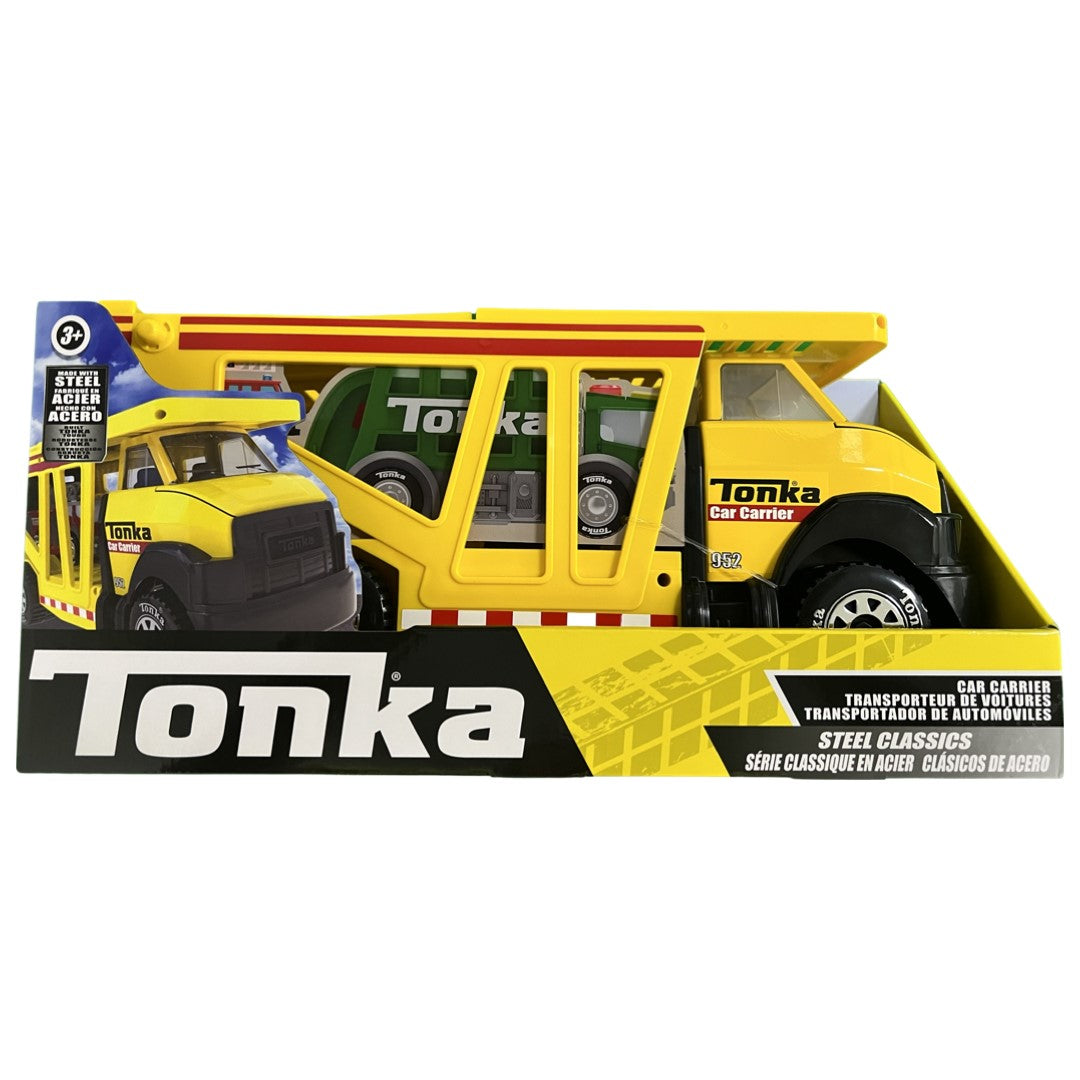 TONKA - STEEL CLASSIC - CAR CARRIER - Toyworld Frankston