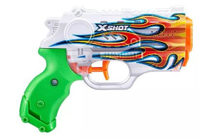 ZURU X SHOT-FAST FILL WATER GUN-NANO-ORANGE FLAME - Toyworld Frankston