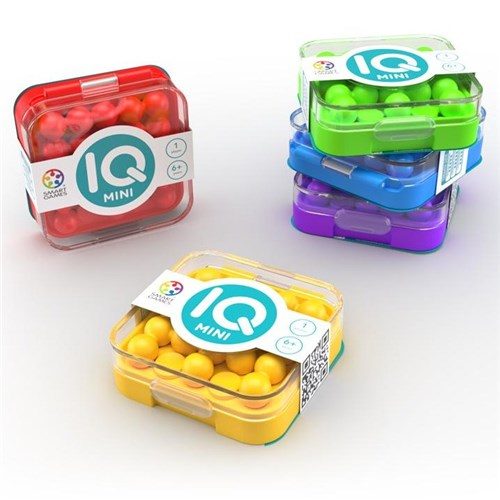 IQ MINI PUZZLE GAME 1 PLAYER BRAIN TRAINER  ASSORTED COLOURS - Toyworld Frankston