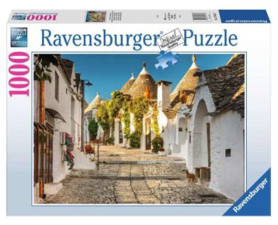 RAVENSBURGER 176137 ALBEROBELLO IN PUGLIA, ITALY 1000 PIECE PUZZLE - Toyworld Frankston