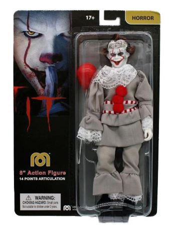 MEGO HORROR 8 INCH IT MOVIE FIGURE - PENNYWISE - Toyworld Frankston
