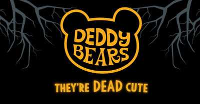 DEDDY BEARS - PLUSH IN BODY BAG 30CM - 'ZOMBEAR' - Toyworld Frankston
