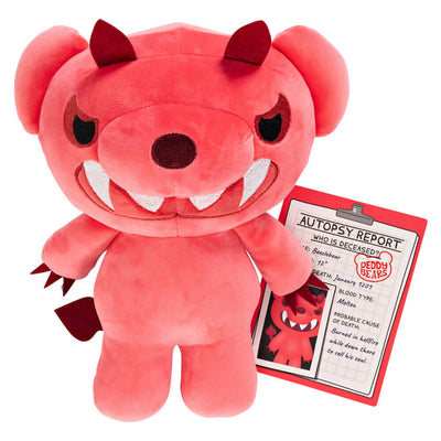 DEDDY BEARS - PLUSH IN BODY BAG 30CM - 'BEEZLEBEAR' - Toyworld Frankston