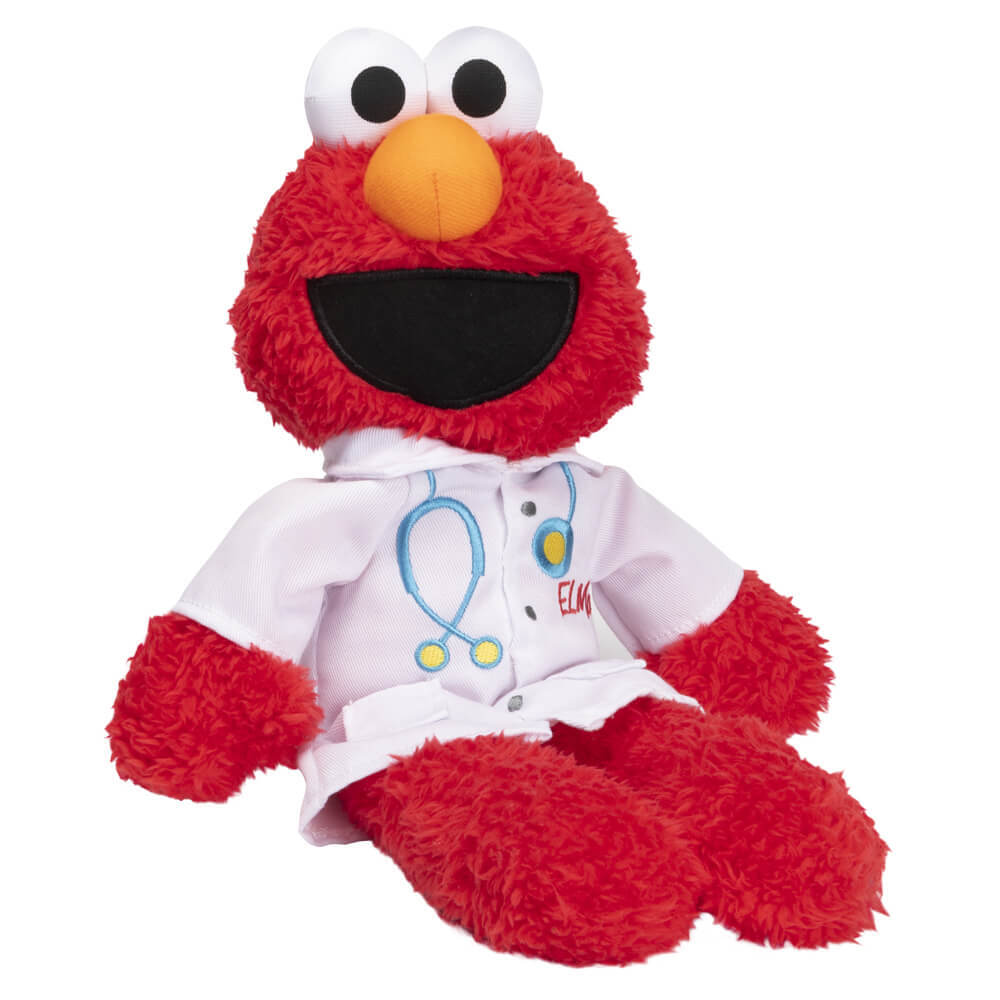SEASAME STREET - DOCTOR ELMO 33CM - Toyworld Frankston