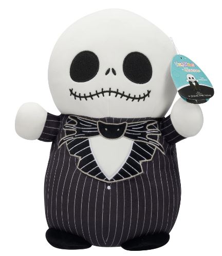 SQUISHMALLOWS - HUGMEES 10 INCH - DISNEY -  JACK SKELLINGTON - Toyworld Frankston