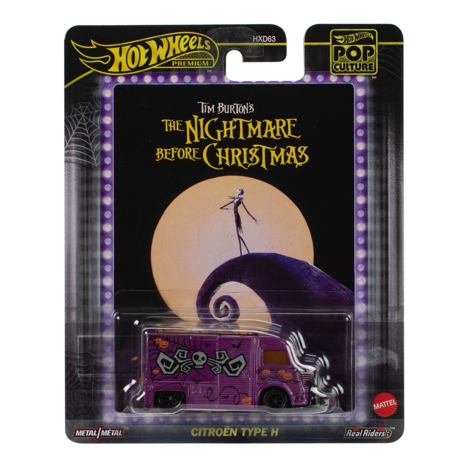 HOT WHEELS POP CULTURE - THE NIGHTMARE BEFORE CHRISTMAS CITROEN TYPE H