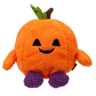 BUMBUMZ SPOOKYBUMZ 4.5 INCH PLUSH - JARED THE JACK-O-LANTERN - Toyworld Frankston