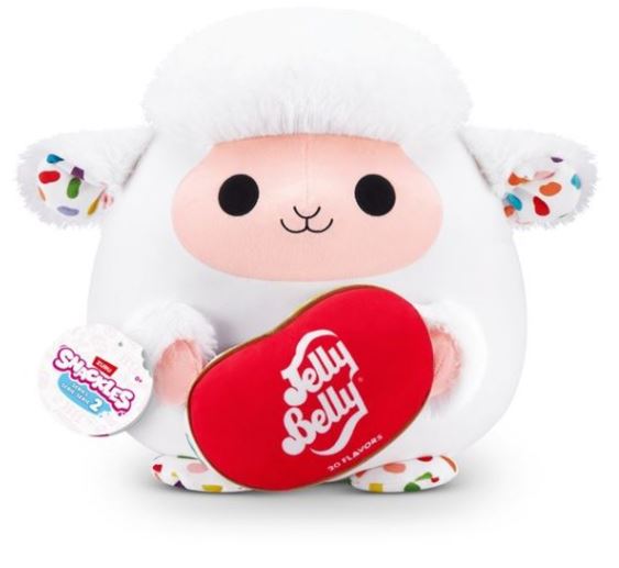 ZURU SNACKLES - JELLY BELLY BABRA LAMB 8INCH - Toyworld Frankston
