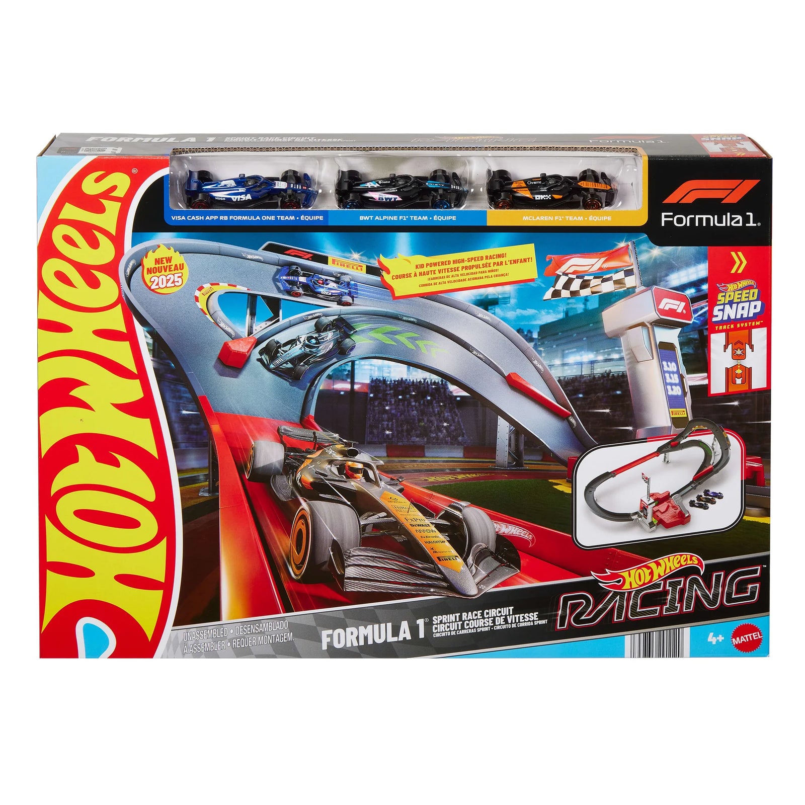 HOT WHEELS RACING - F1 SPRINT RACE CIRCUIT - Toyworld Frankston