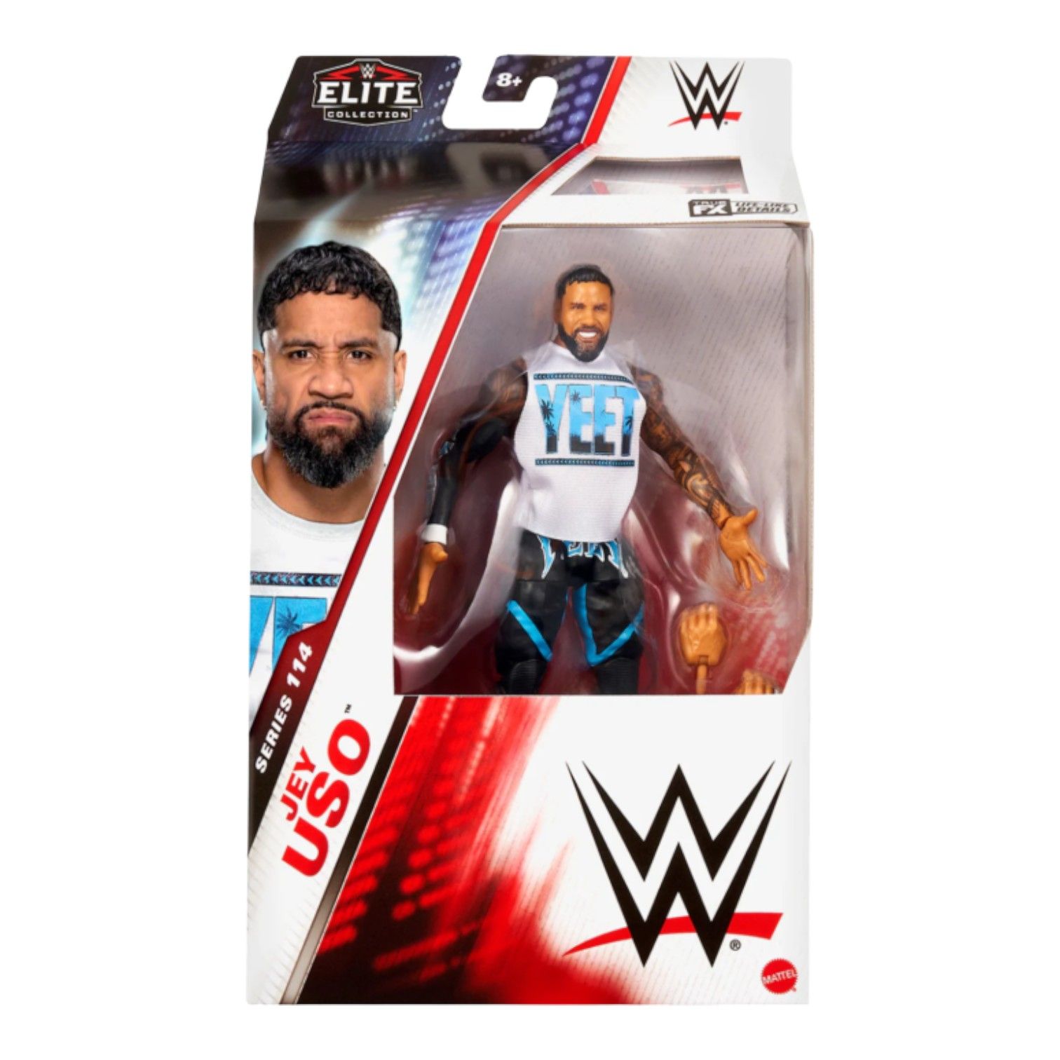 WWE ELITE COLLECTION SERIES 114 FIGURE - JEY USO - Toyworld Frankston