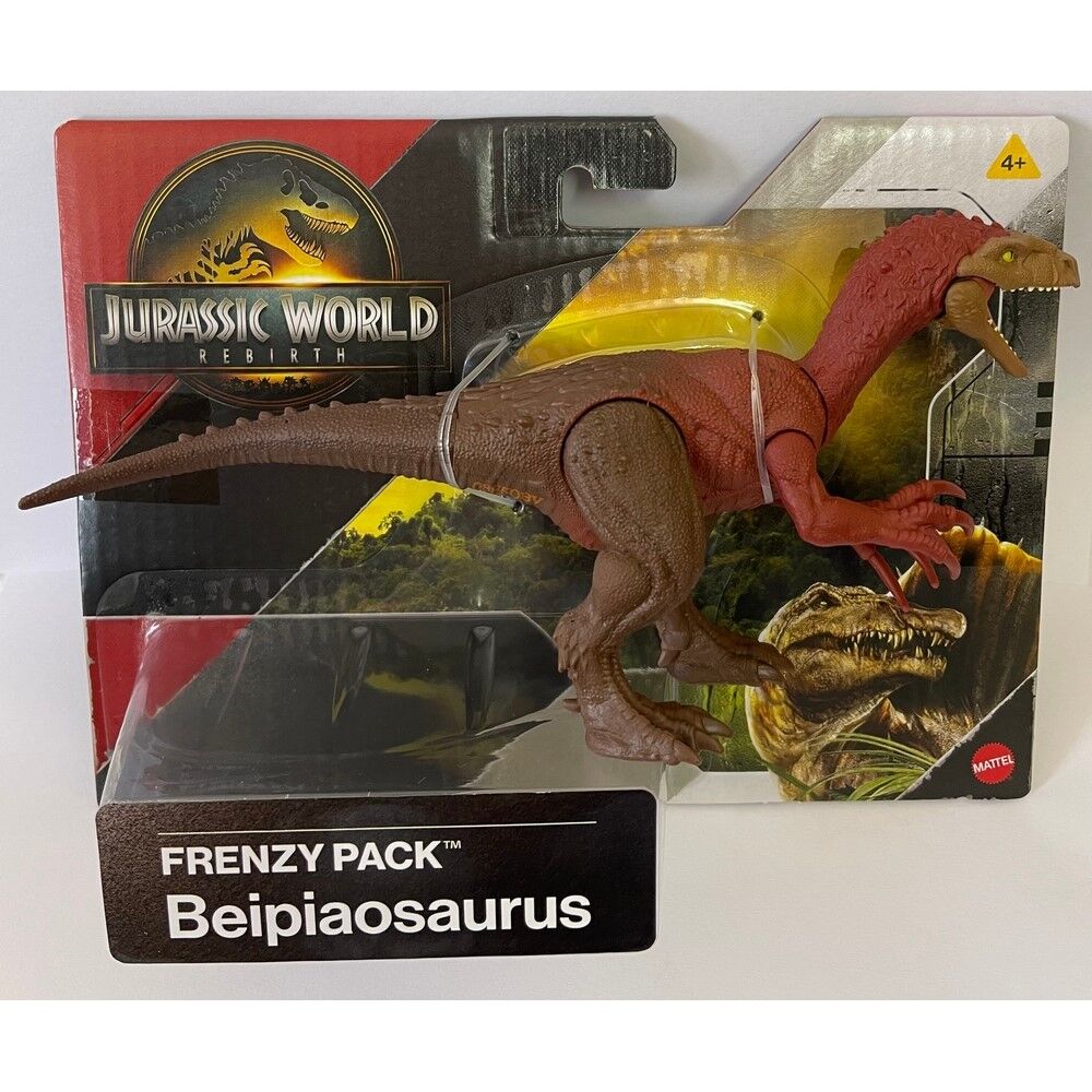 JURASSIC WORLD REBIRTH FRENZY PACK - BEIPIAOSAURUS - Toyworld Frankston