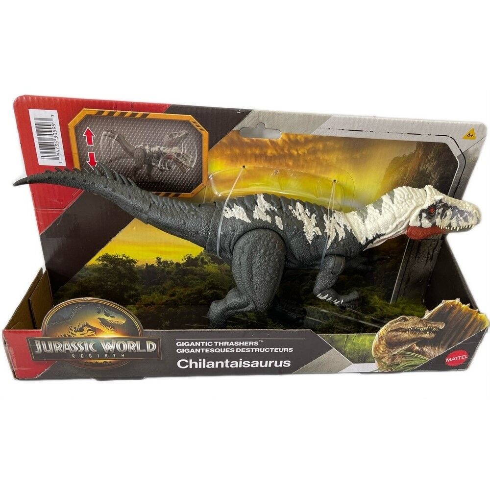 JURASSIC WORLD REBIRTH GIGANTIC THRASHERS - CHILANTAISAURUS