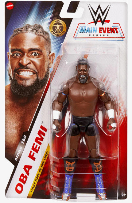 WWE MAIN EVENT SERIES 158 - OBA FEMI - Toyworld Frankston