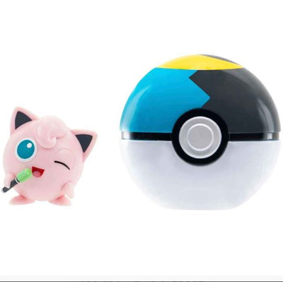 POKEMON CLIP 'N' GO - JIGGLYPUFF AND MOON BALL - Toyworld Frankston