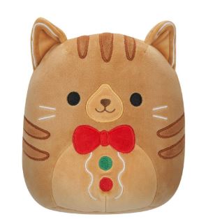 SQUISHMALLOWS - 5 INCH PLUSH CHRISTMAS JONES THE GINGERBREAD CAT - Toyworld Frankston