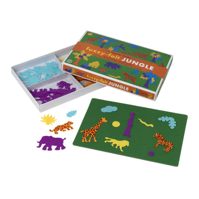 PETERKIN FUZZY FELT CLASSIC JUNGLE FELT ART COLLECTION - Toyworld Frankston