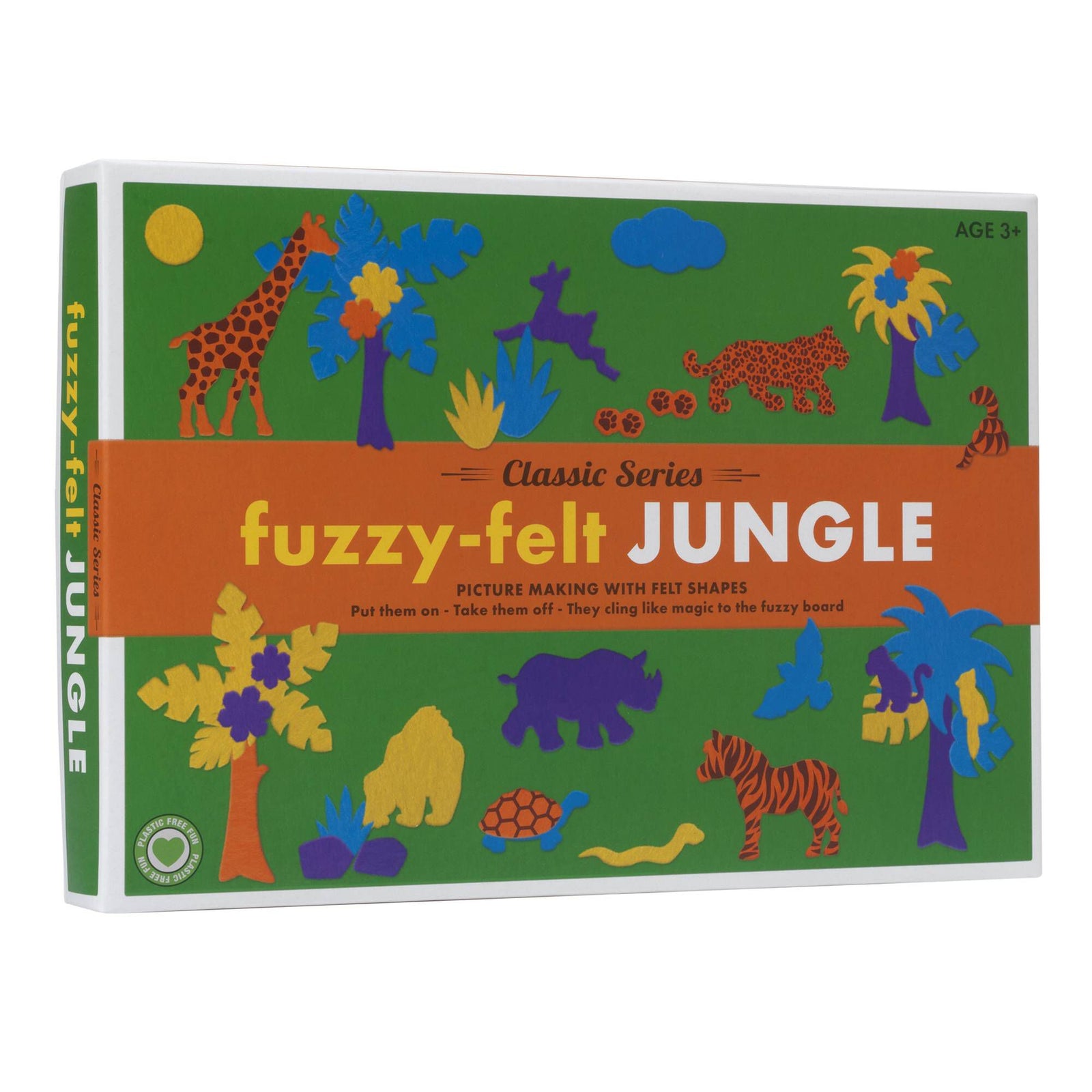PETERKIN FUZZY FELT CLASSIC JUNGLE FELT ART COLLECTION - Toyworld Frankston