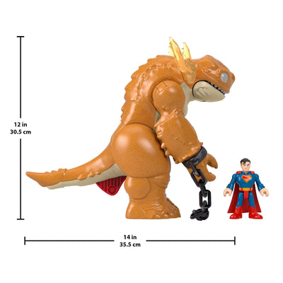 IMAGINEXT DC SUPER FRIENDS - SUPER MAN KAIJU CLASH