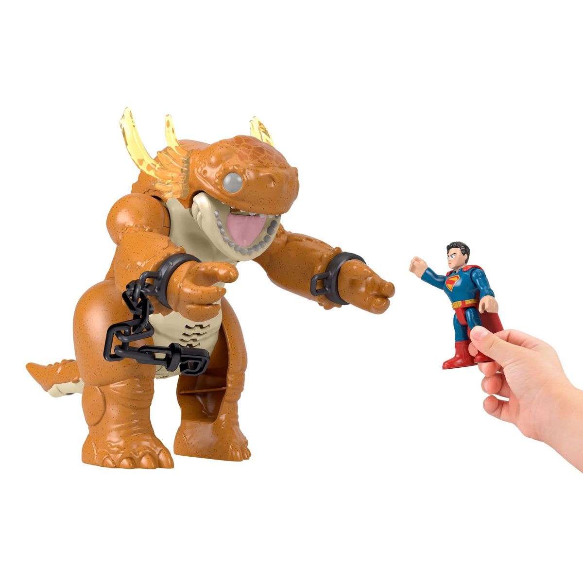 IMAGINEXT DC SUPER FRIENDS - SUPER MAN KAIJU CLASH