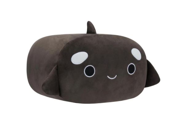 SQUISHMALLOWS - 12 INCH STACKABLE PLUSH - KAI THE KILLER WHALE - Toyworld Frankston
