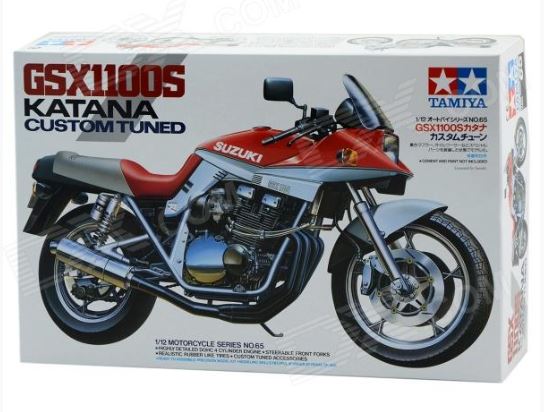 TAMIYA 1/12 SUZUKI GSX1100S KATANA CUSTOM TUNED - Toyworld Frankston