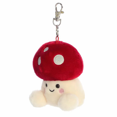 PALM PALS - AMANITA MUSHROOM CLIP ON KEY CHAIN