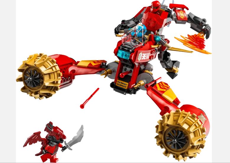 LEGO NINJAGO 71830 KAI'S MECH STORM RIDER - Toyworld Frankston