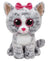 BEANIE BOO REG KIKI GREY CAT - Toyworld Frankston