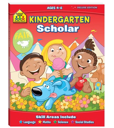 SCHOOL ZONE: KINDERGARTEN SCHOLAR 4-6 - Toyworld Frankston