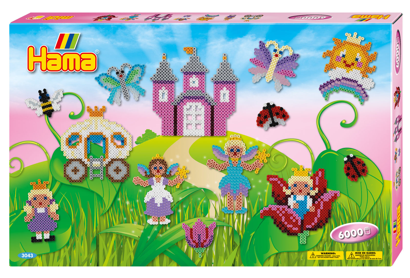 HAMA GIANT BOX - FAIRIES 6000PC - Toyworld Frankston