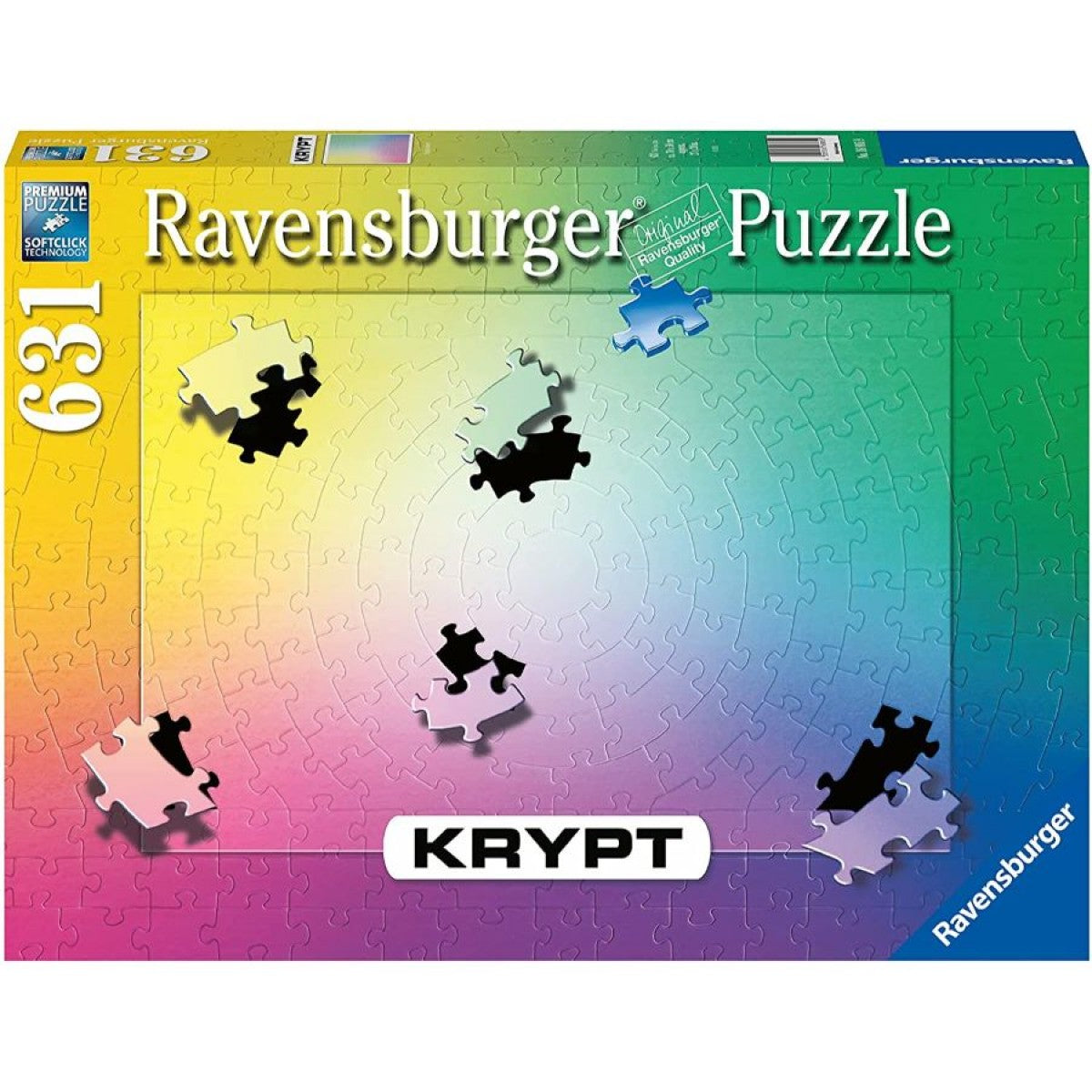 RAVENSBURGER - KRYPT 631 PIECE PUZZLE - Toyworld Frankston