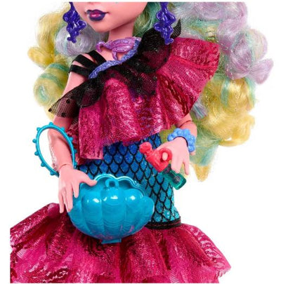 MONSTER HIGH  LAGOONA BLUE IN  MONSTER BALL PARTY DRESS