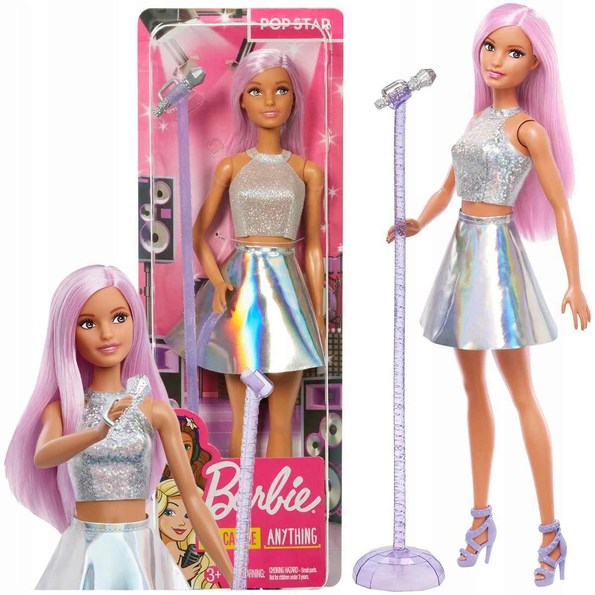 BARBIE YOU CAN BE ANYTHING - POPSTAR DOLL