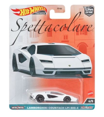 HOT WHEELS - SPETTACOLARE - LAMBORGHINI COUNTACH LPI 800 -4 - Toyworld Frankston