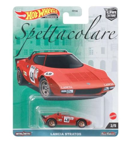 HOT WHEELS - SPETTACOLARE - LANCIA STRATOS - Toyworld Frankston