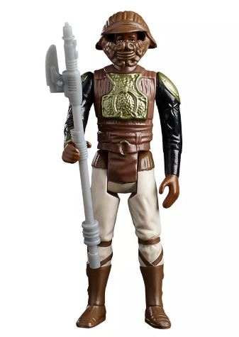 STAR WARS RETRO FIGURE LANDO CALRISSIAN (SKIFF GUARD) - Toyworld Frankston