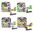 AKEDO TEENAGE MUTANT NINJA TURTLES MINI BATTLING ACTION WARRIORS - LEONARDO VS ROCKSTEADY - Toyworld Frankston