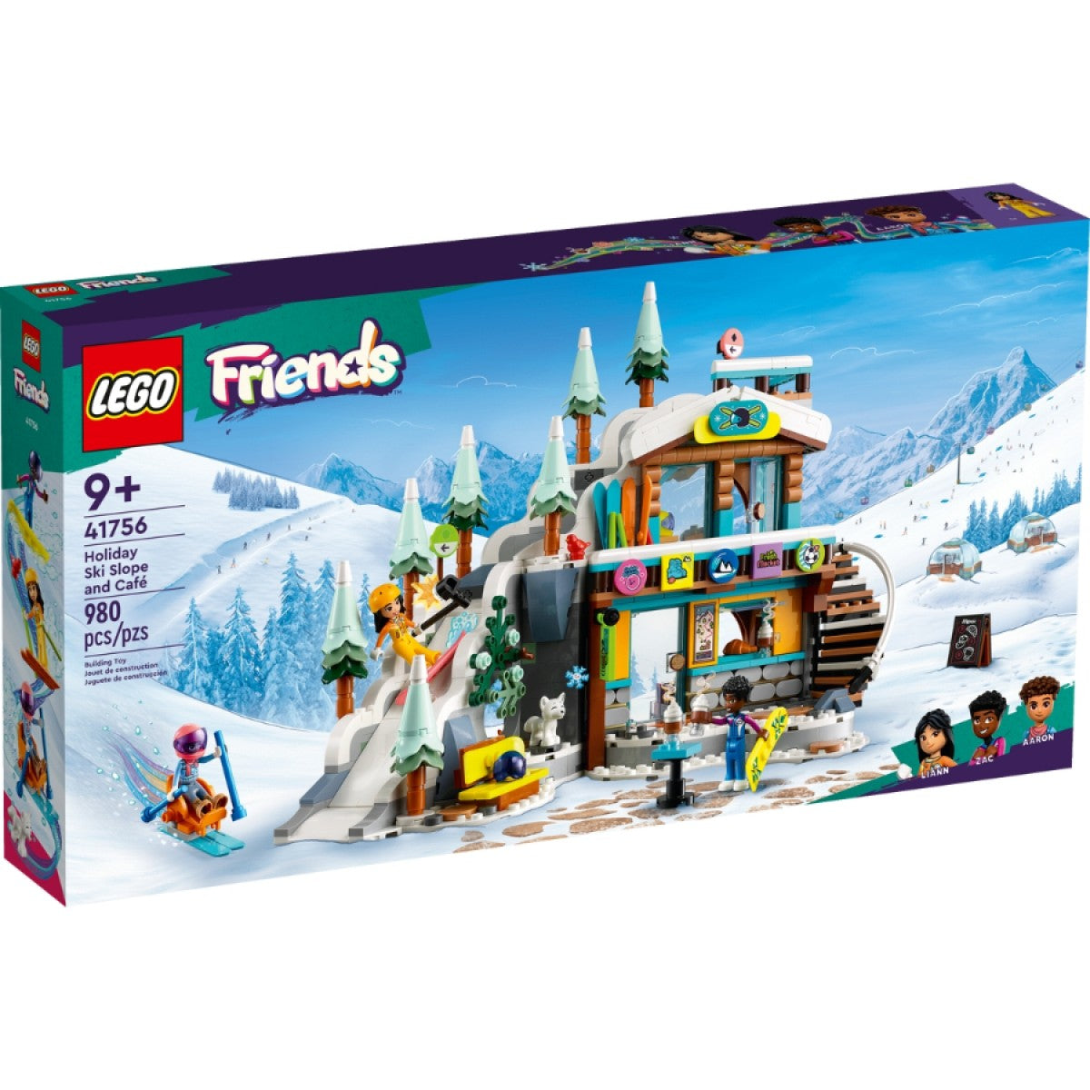 LEGO 41756 HOLIDAY SKI SLOPE AND CAFE - Toyworld Frankston