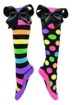 MADMIA - LIQUORICE BOWS SOCKS - Toyworld Frankston