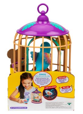 LITTLE LIVE PETS LIL BIRD BIRDCAGE JUNGLE SERIES PANGO