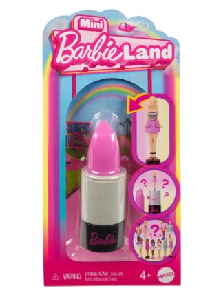 MINI BARBIE LAND - BARBIE LIPSTICK REVEAL ASSORTED COLOURS - Toyworld Frankston