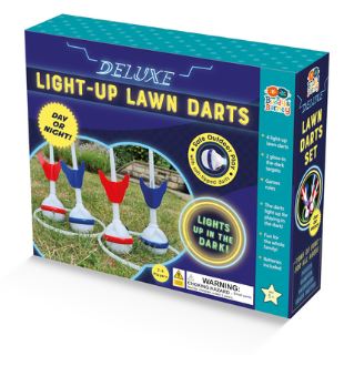 BUDDY AND BARNEY DELUXE LIGHTUP LAWN DARTS - Toyworld Frankston