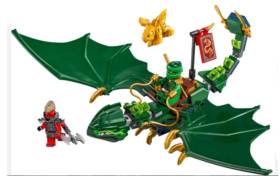 LEGO NINJAGO 71829 LLOYD'S GREEN FOREST DRAGON - Toyworld Frankston